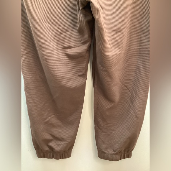 Fit Collective Size Large Brown Ribbed Jogger Pants. New With Tags. - Picture 5 of 6